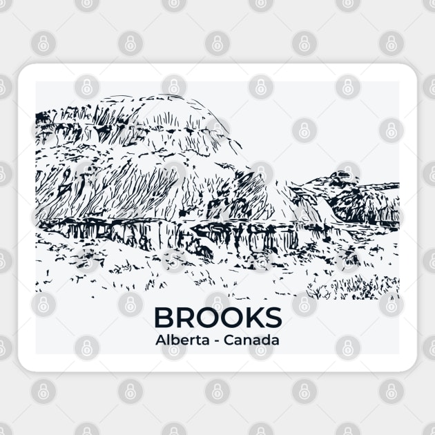 Brooks - Alberta Magnet by Lakeric
